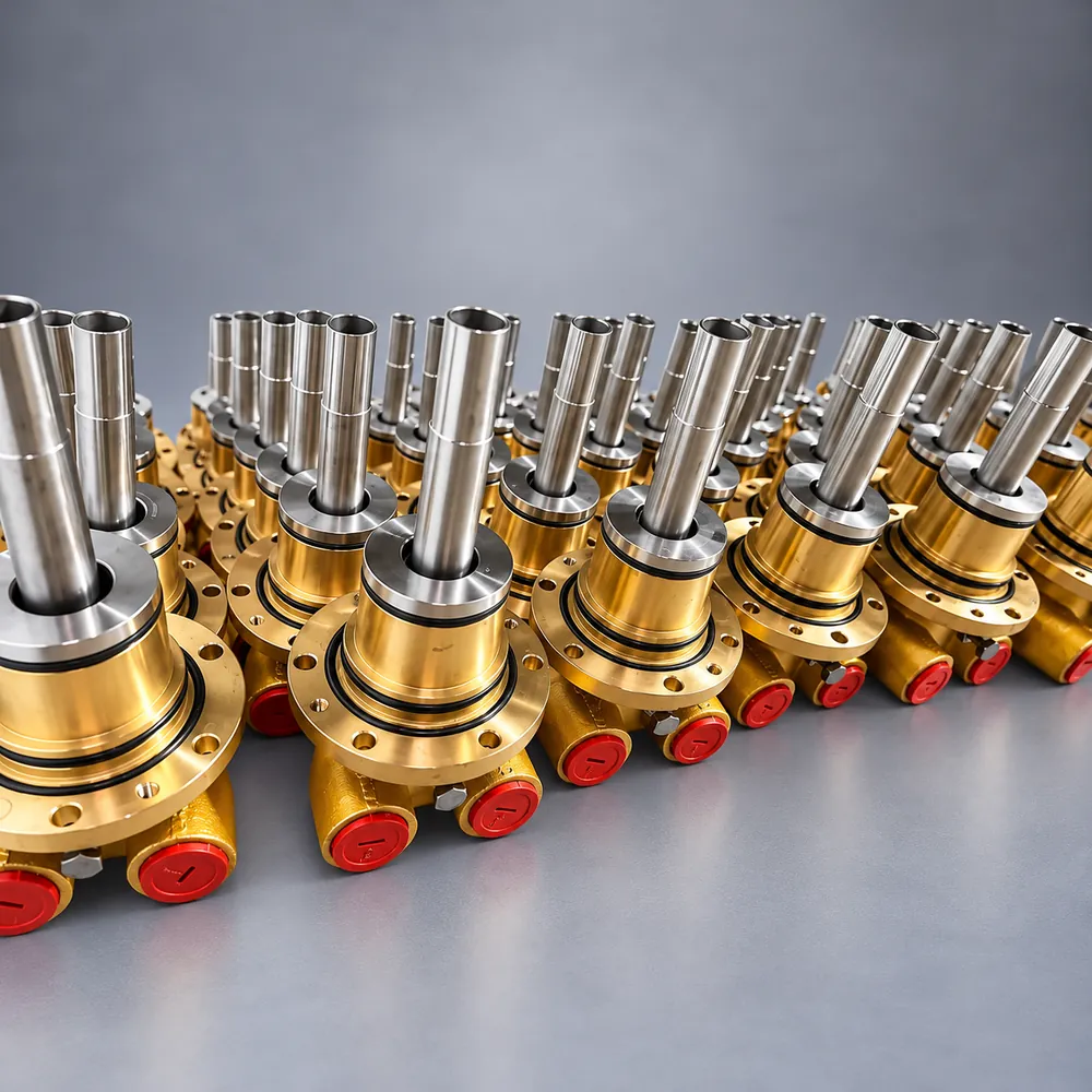 5000B rotary joint — factory-fitted flange mount, photo 1