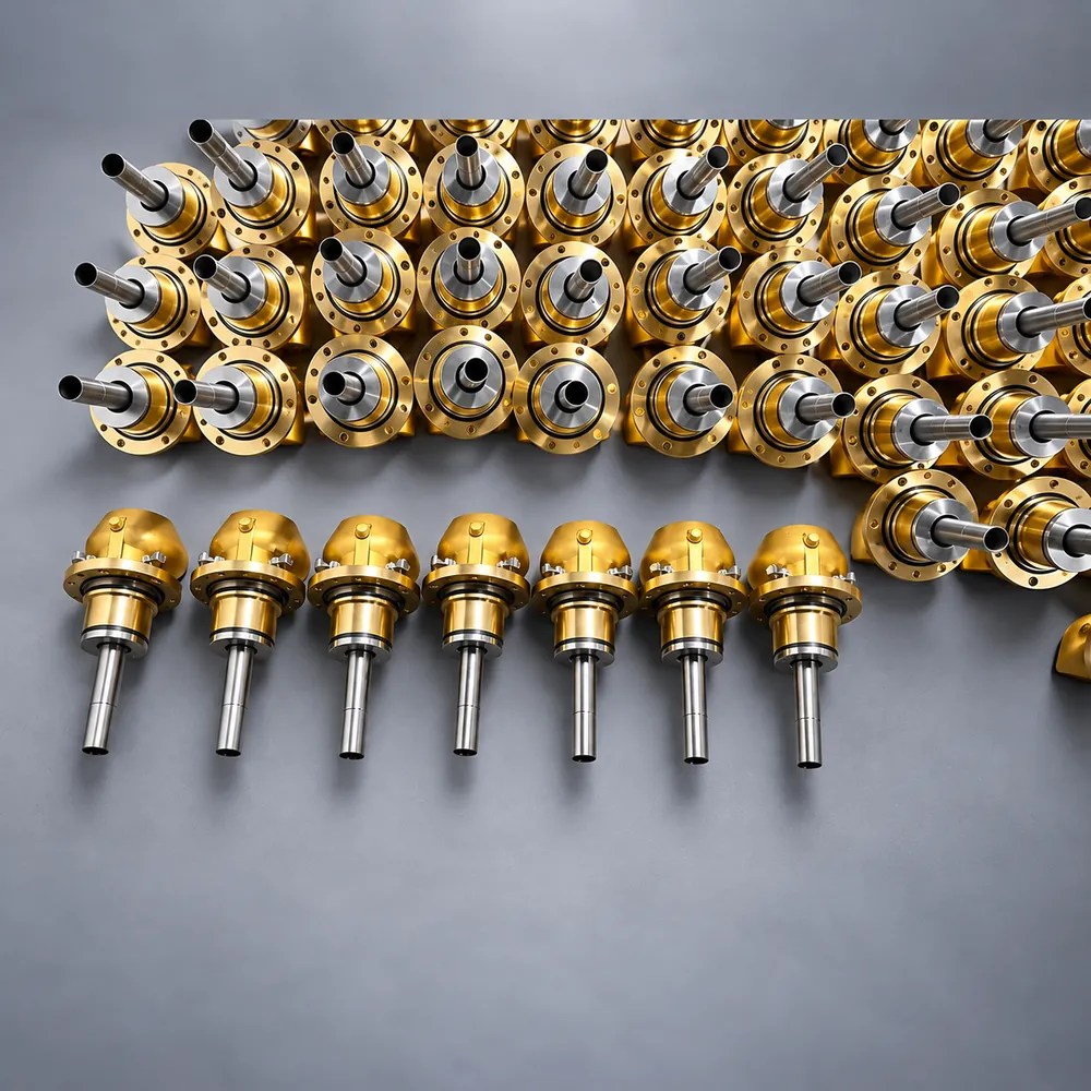 5000B rotary joint — factory-fitted flange mount, photo 2