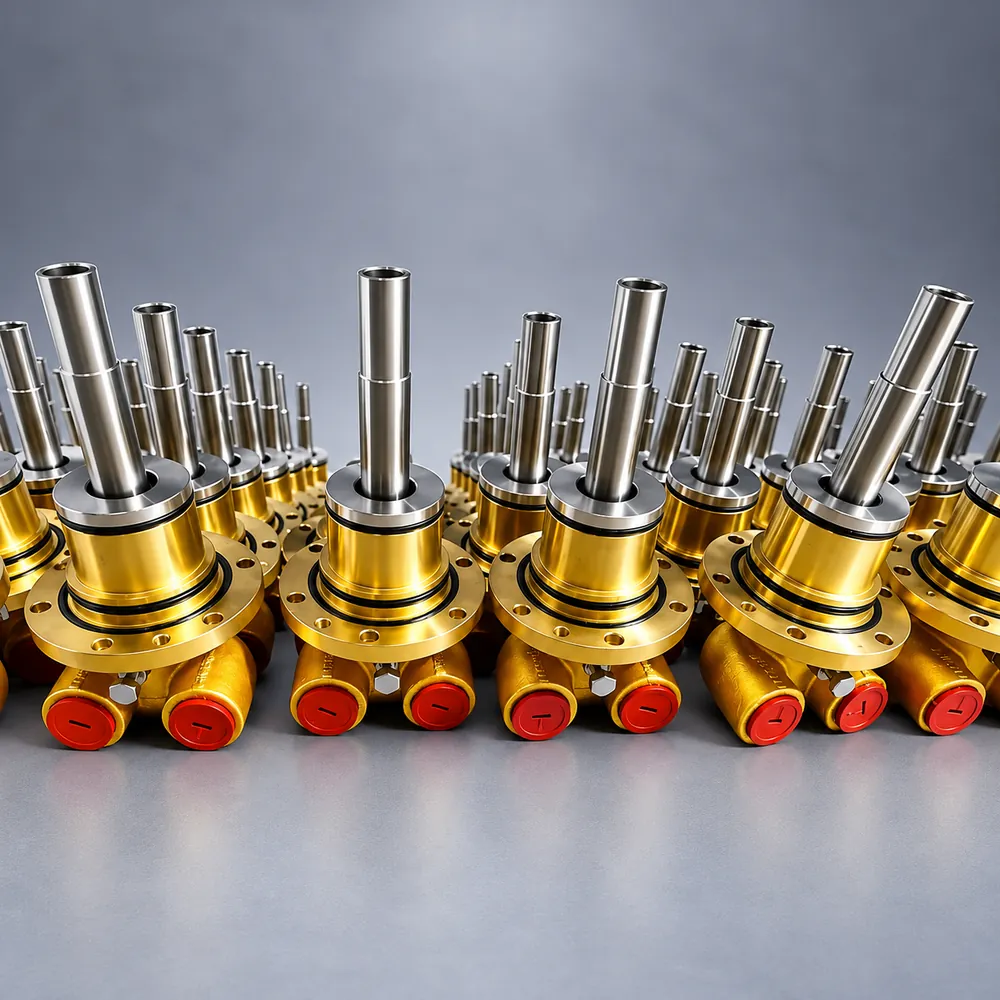 5000B rotary joint — factory-fitted flange mount, photo 3