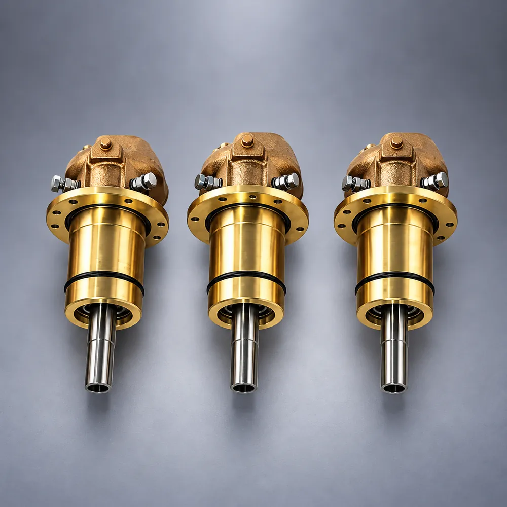 5000C rotary joint — dual-flange mount, photo 1