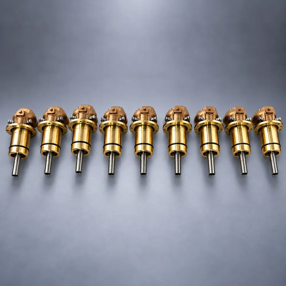 5000C rotary joint — dual-flange mount, photo 2