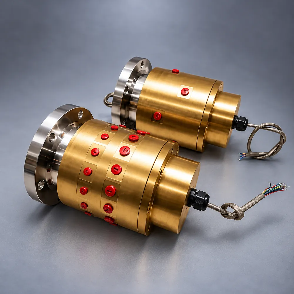 600 Series multi-passage rotary union, photo 2