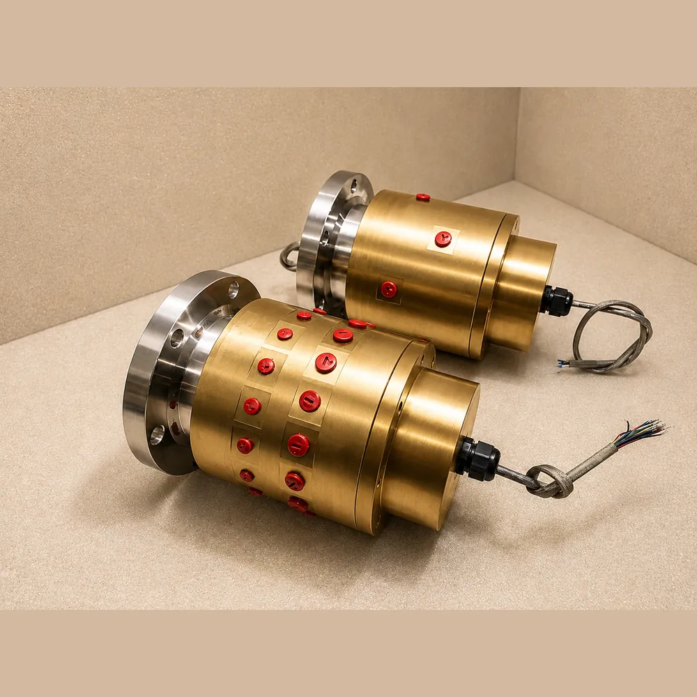 600S slipring series multi-port rotary union, photo 1